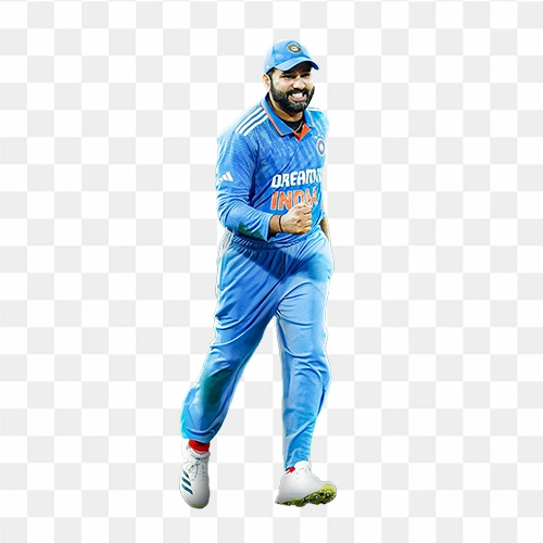 Rohit Sharma Indian cricketer HD transparent PNG